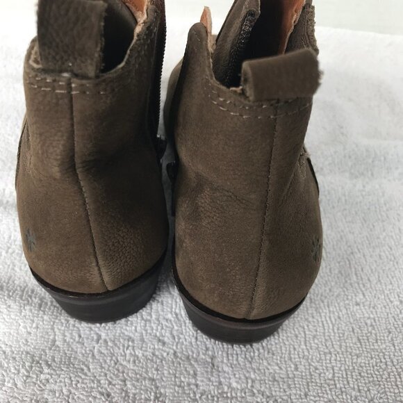 LUCKY BRAND HIKALLI WOMENS LEATHER BOOTIES SIZE 6 NEW - Picture 7 of 8